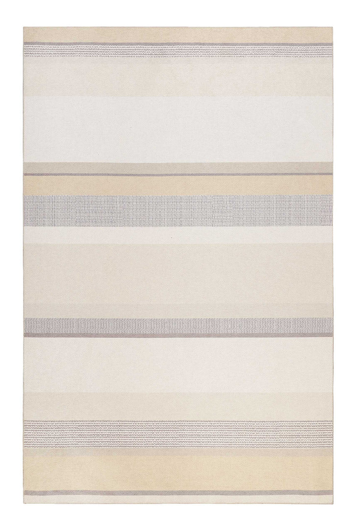 Ben Teppich sand Kurzflor rechteckig