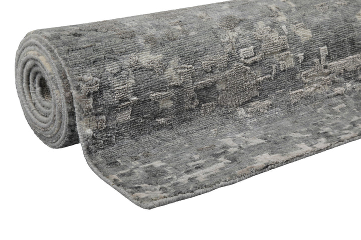 Brookville Teppich grau Kurzflor rechteckig