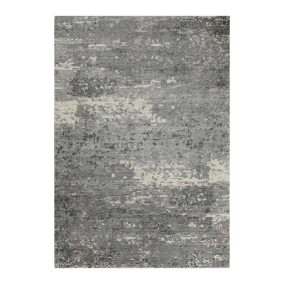 Esprit Kurzflor Teppich Grau aus Wolle » Brookville «