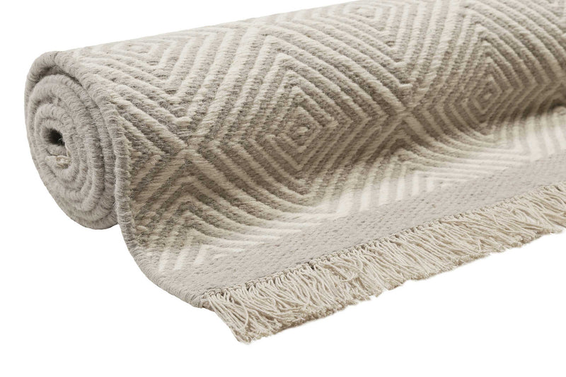 Esprit Handwebteppich Beige aus Wolle » Cairo «