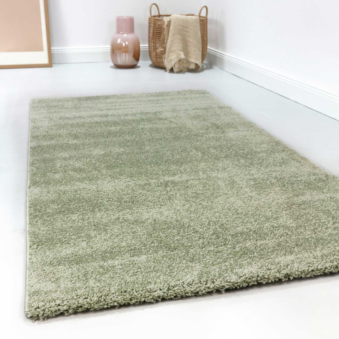 CALIFORNIA Teppich mintgrün Kurzflor rechteckig