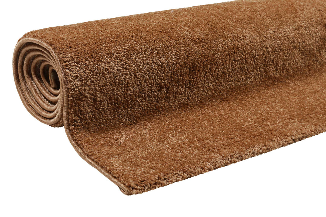 CALIFORNIA Teppich karamell Kurzflor rechteckig