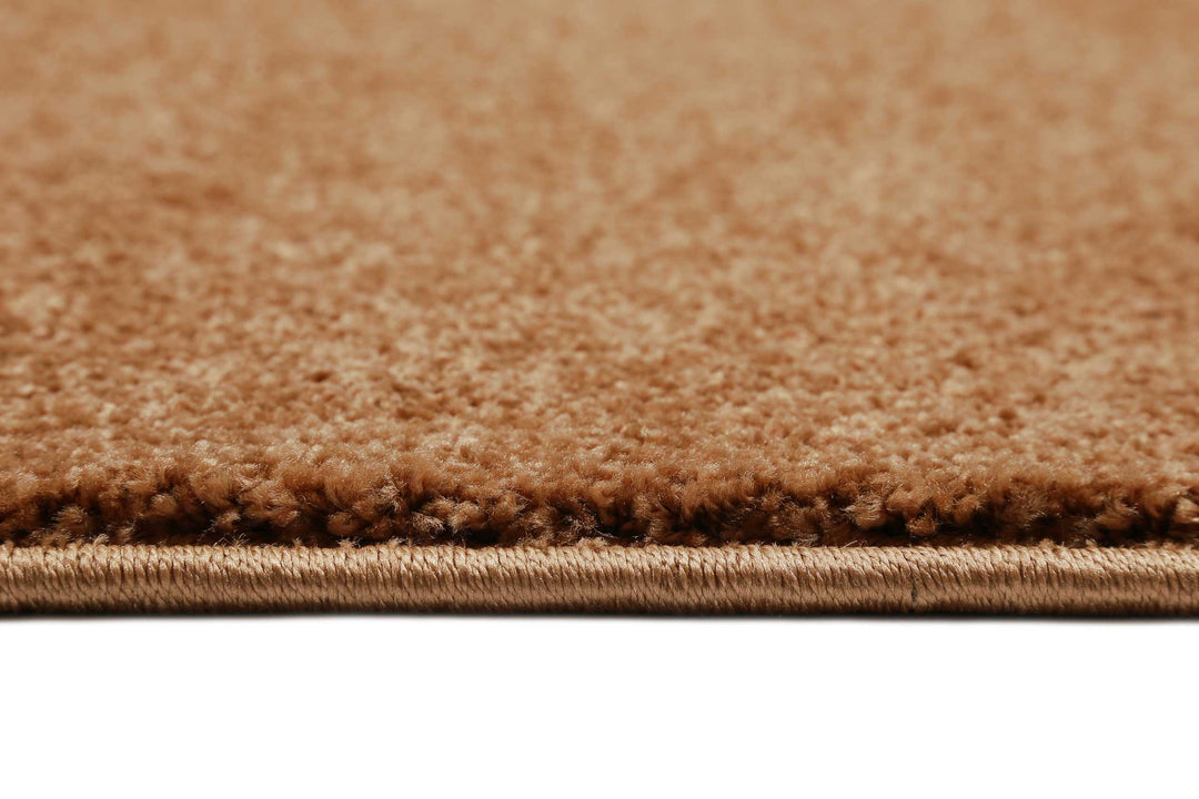 CALIFORNIA Teppich karamell Kurzflor rechteckig
