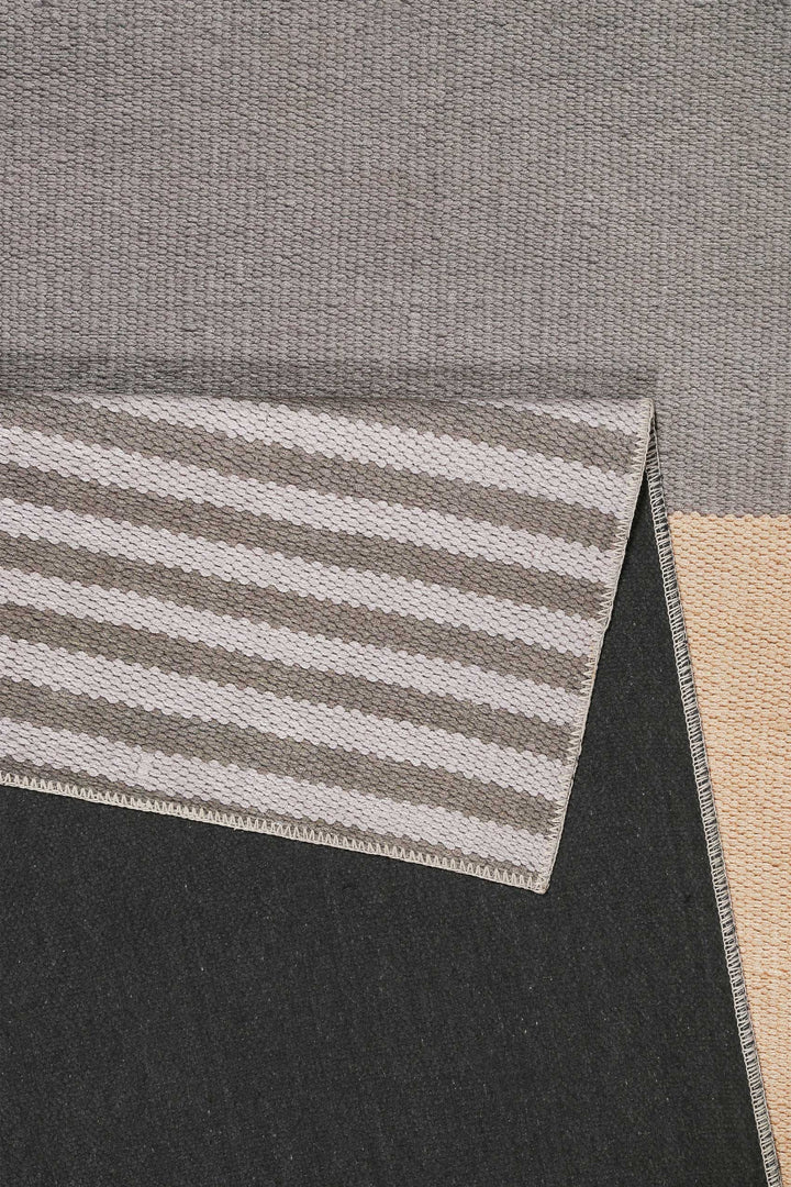 CAMPS BAY Teppich grau Kurzflor rechteckig