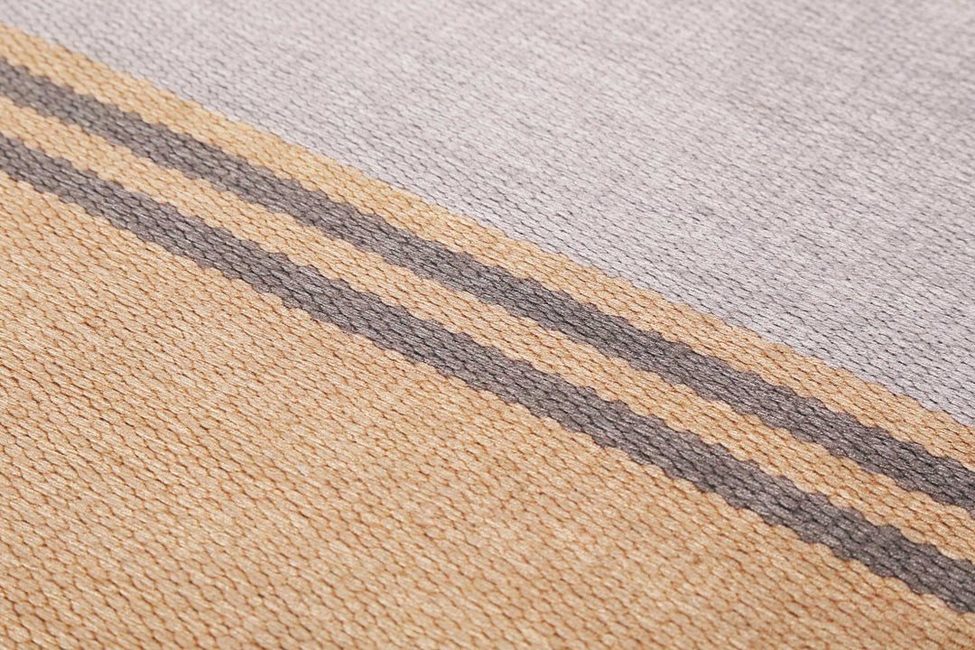 CAMPS BAY Teppich grau Kurzflor rechteckig