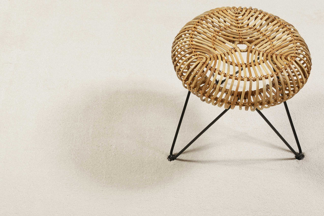 Campus Teppich beige Kurzflor rechteckig