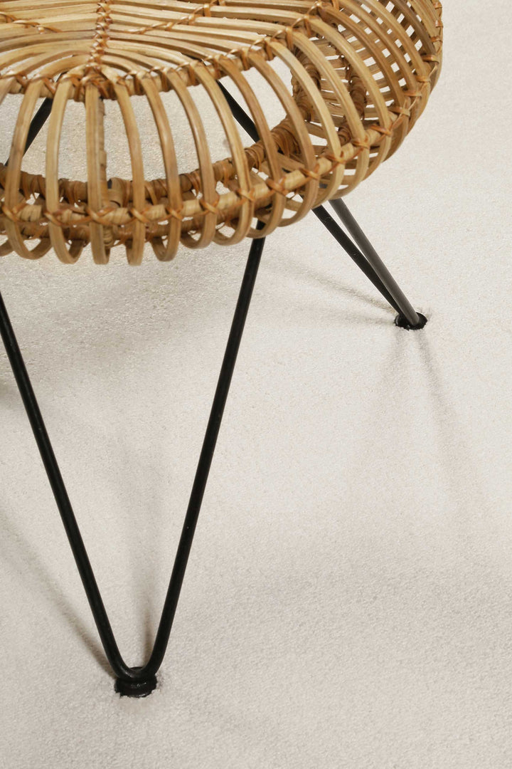 Campus Teppich beige Kurzflor rechteckig