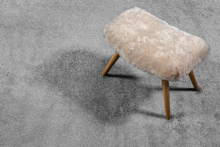 Esprit Teppich Grau Kurzflor soft und weich "Campus"