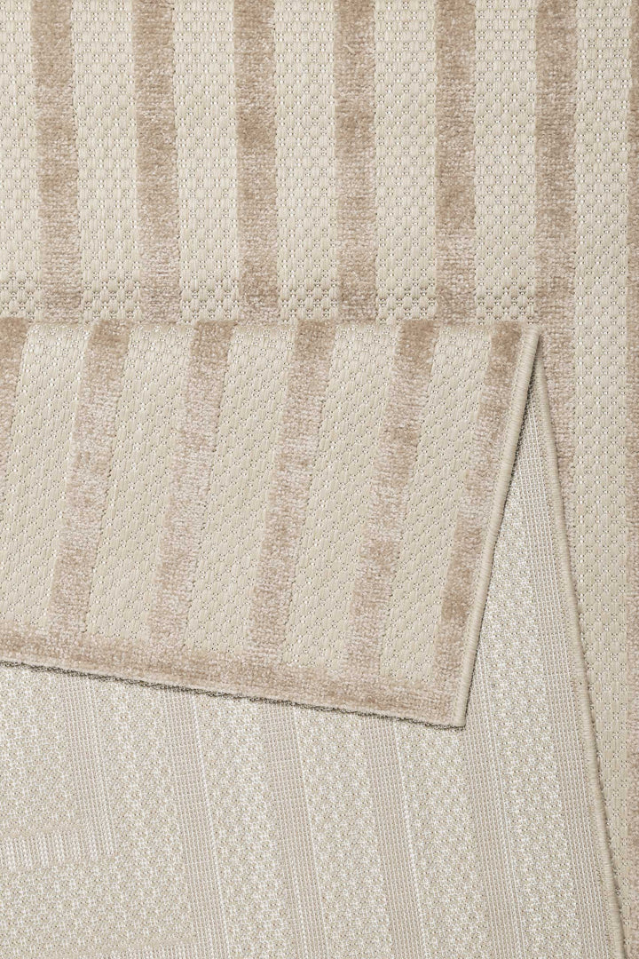 Carolina Outdoor creme beige Kurzflor rechteckig