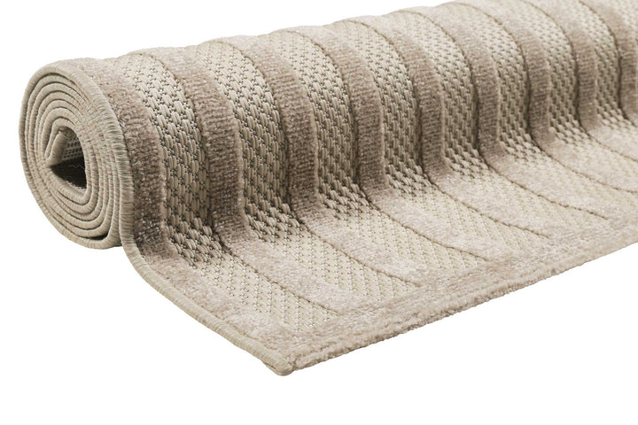 Carolina Outdoor creme beige Kurzflor rechteckig