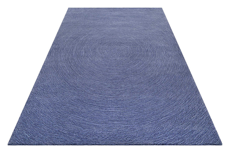 Esprit Teppich Blau meliert aus Wolle » Colour In Motion «