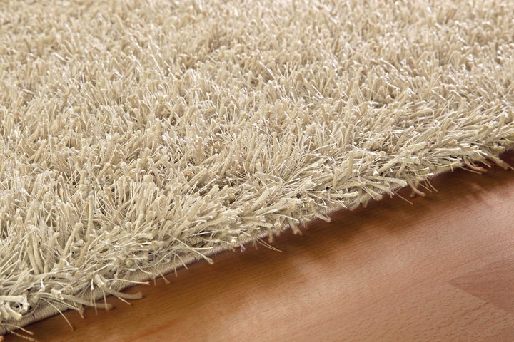 Esprit Hochflor Teppich Beige Gold "Cool Glamour"