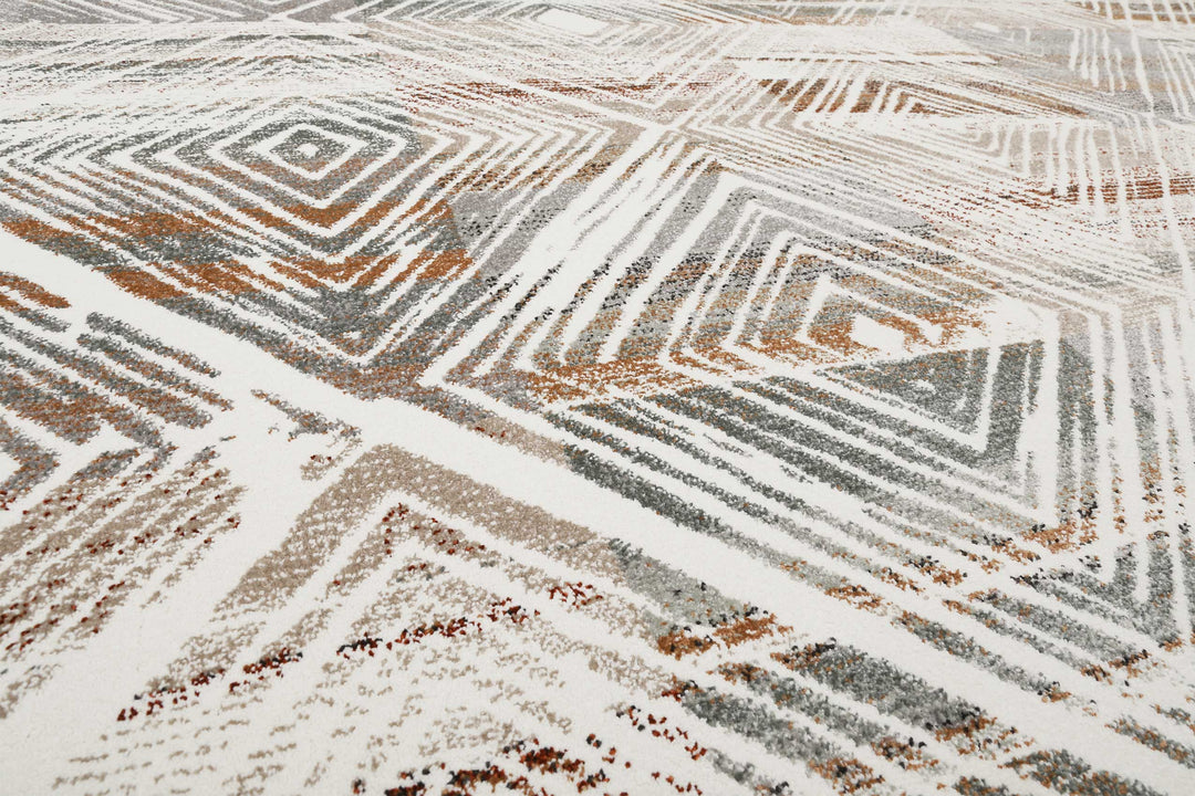 Cuba Teppich bunt Kurzflor rechteckig