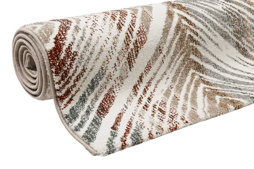 Cuba Teppich bunt Kurzflor rechteckig