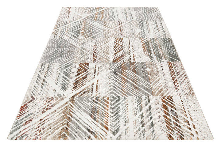 Cuba Teppich bunt Kurzflor rechteckig