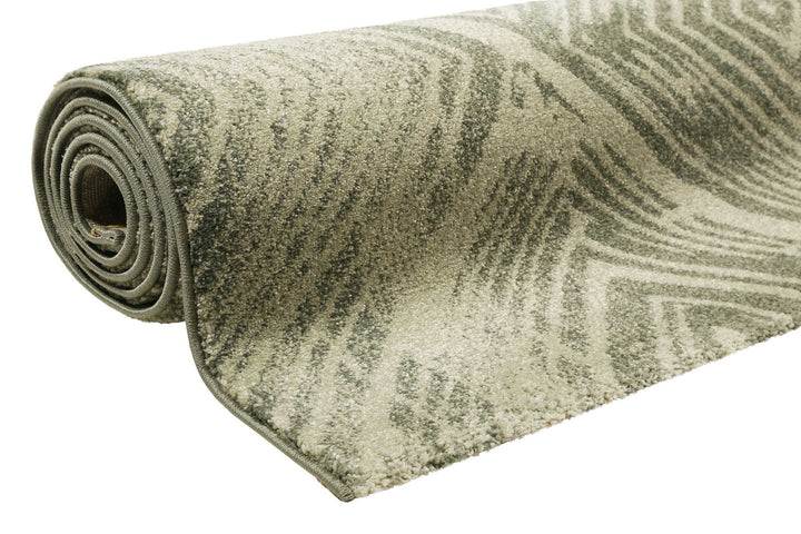 Cuba Teppich grün Kurzflor rechteckig