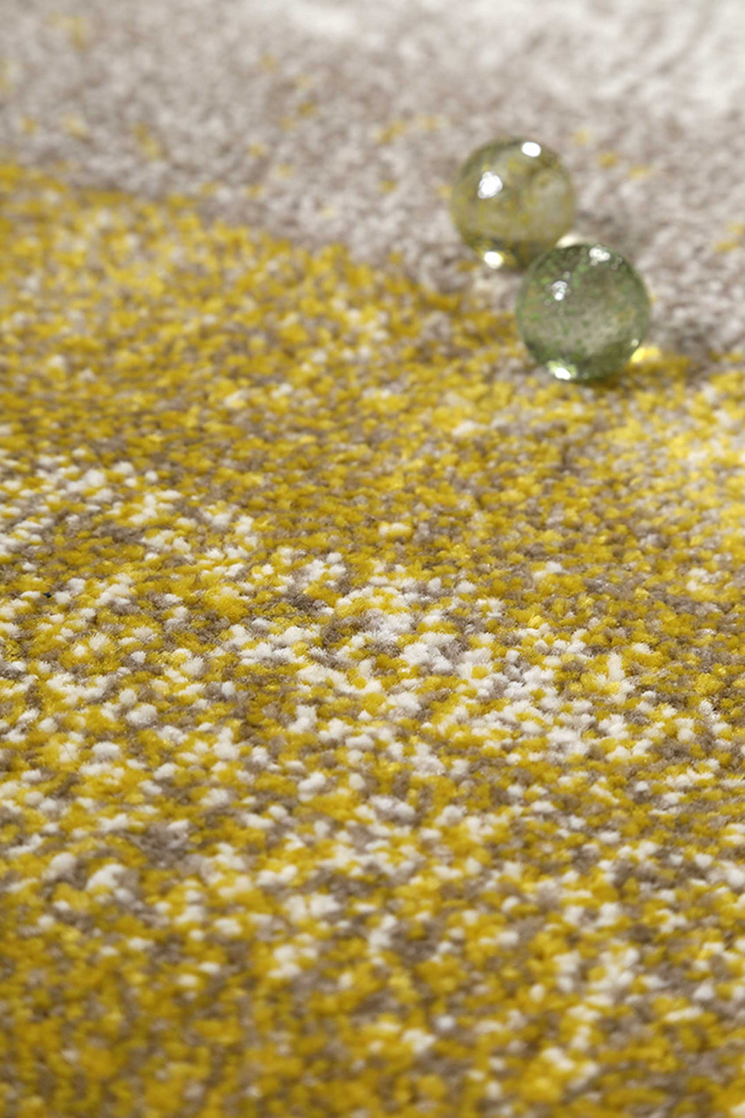 Dreaming Teppich senfgelb Kurzflor rechteckig