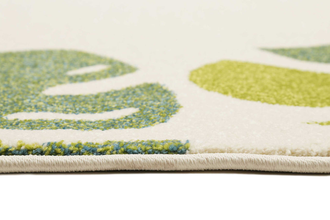 E-SAFARI Teppich beige Kurzflor rechteckig