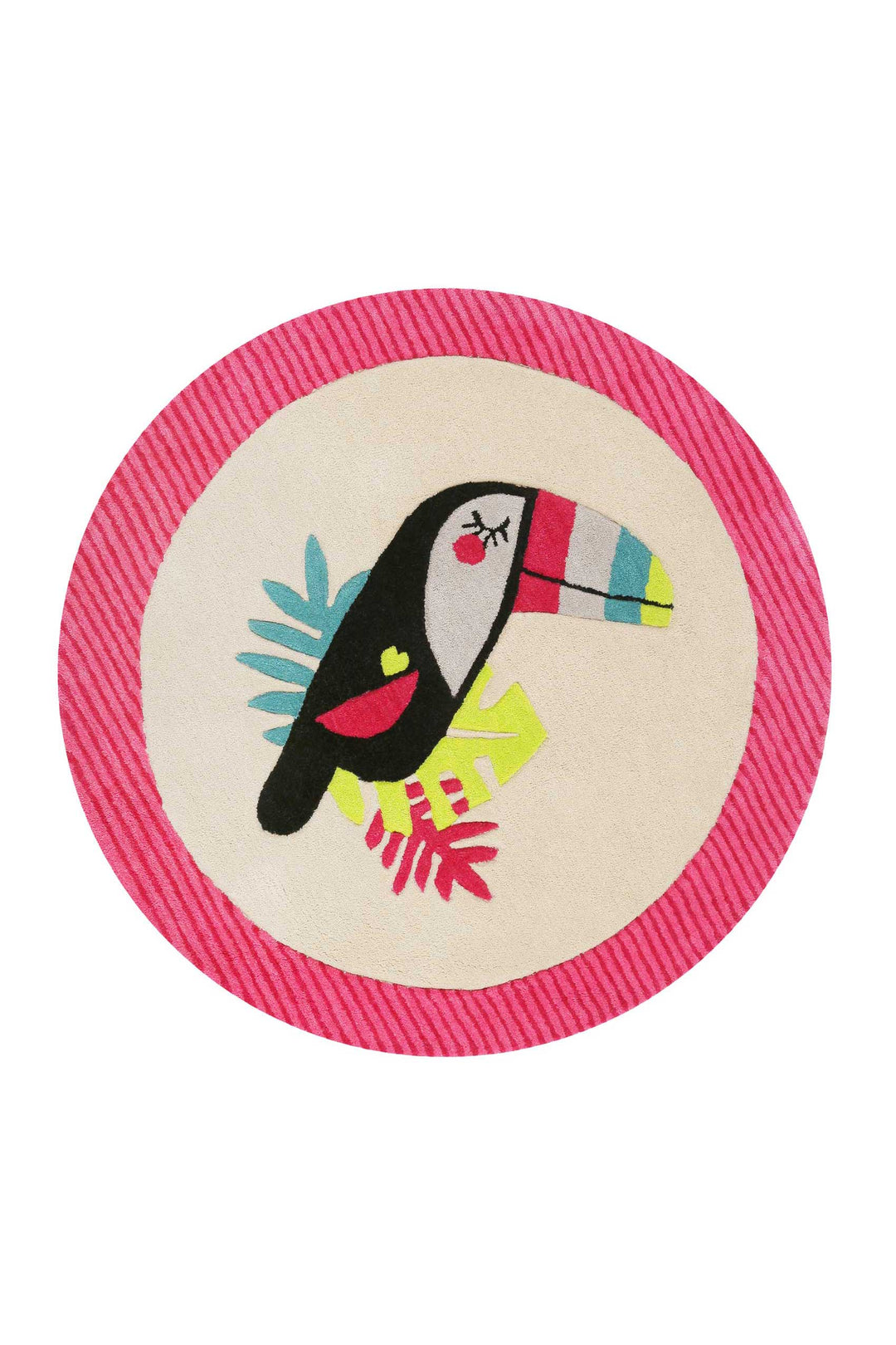 E-TOUCAN Teppich beige Kurzflor rechteckig