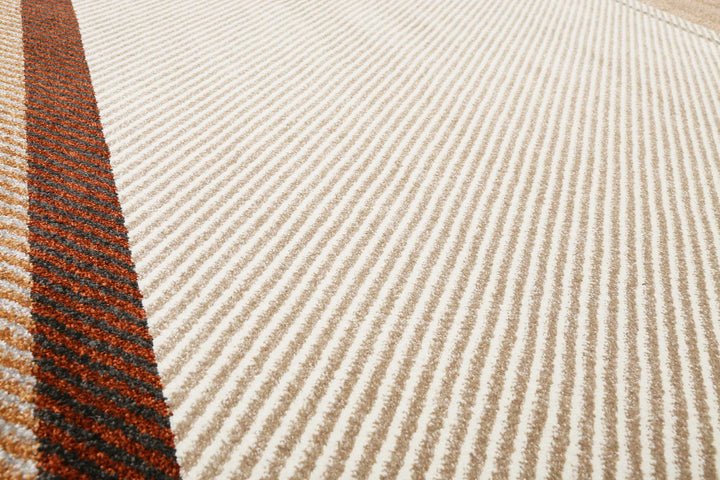 Eastwood Teppich beige Kurzflor rechteckig