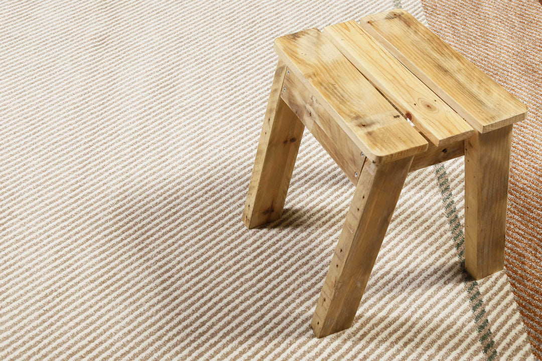 Eastwood Teppich beige Kurzflor rechteckig
