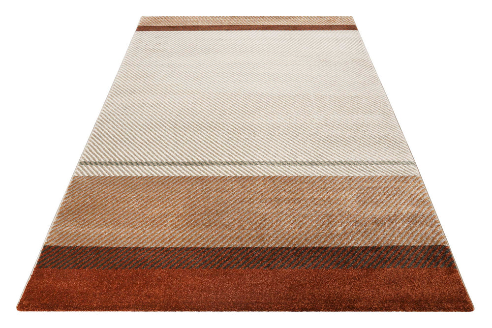 Eastwood Teppich beige Kurzflor rechteckig