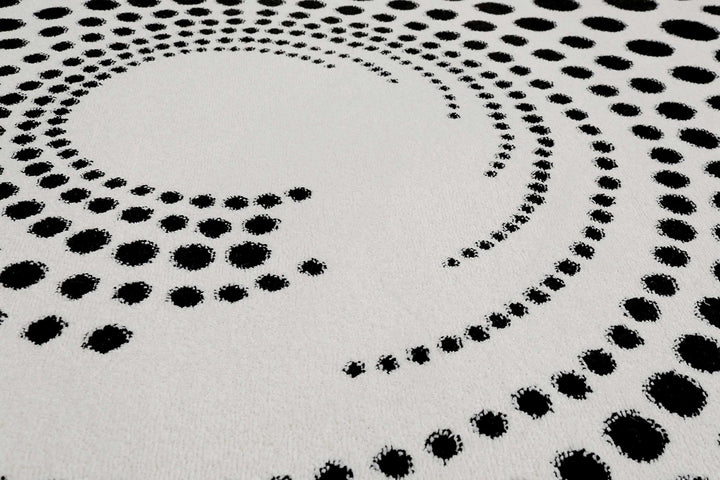 Eddy Teppich weiß Kurzflor rechteckig