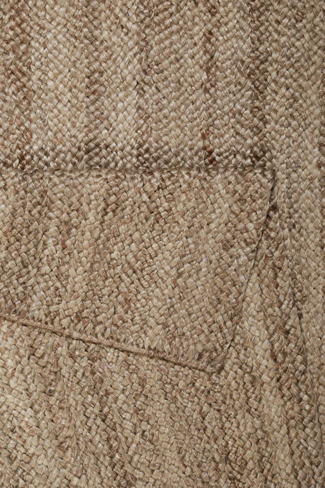 FEEL NATURE Teppich braun Kurzflor rechteckig