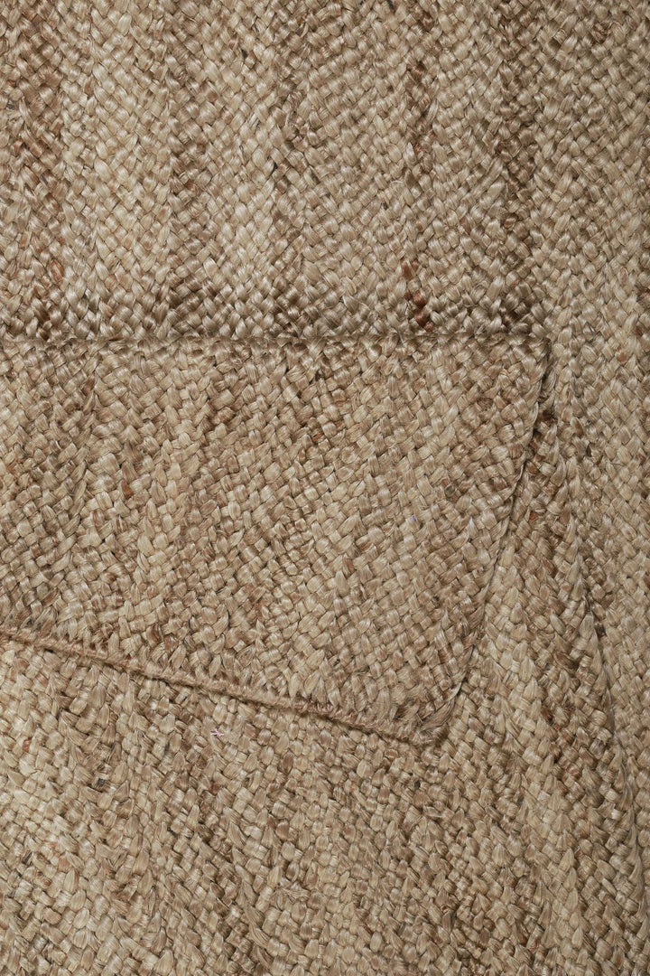 FEEL NATURE Teppich braun Kurzflor rechteckig