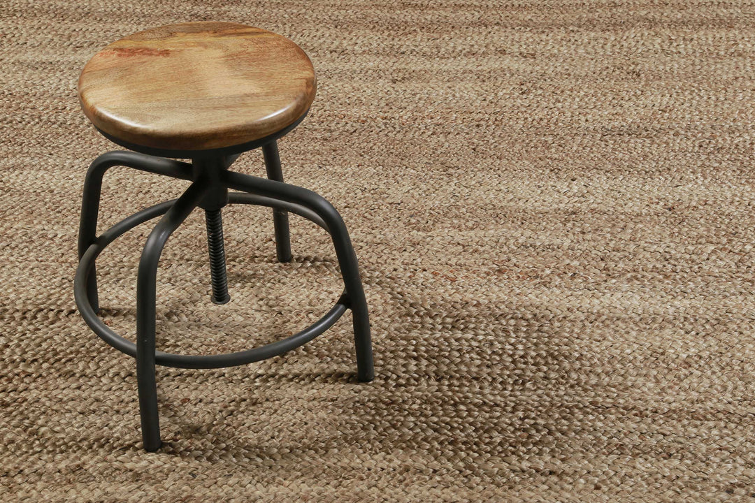 FEEL NATURE Teppich braun Kurzflor rechteckig