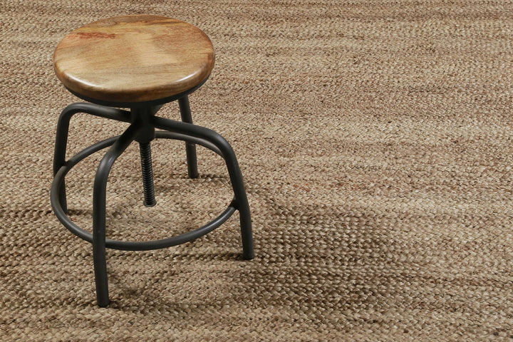 FEEL NATURE Teppich braun Kurzflor rechteckig