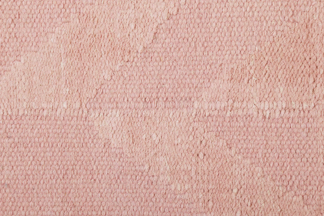 Feel4U Kelim Teppich rosa Kurzflor rechteckig