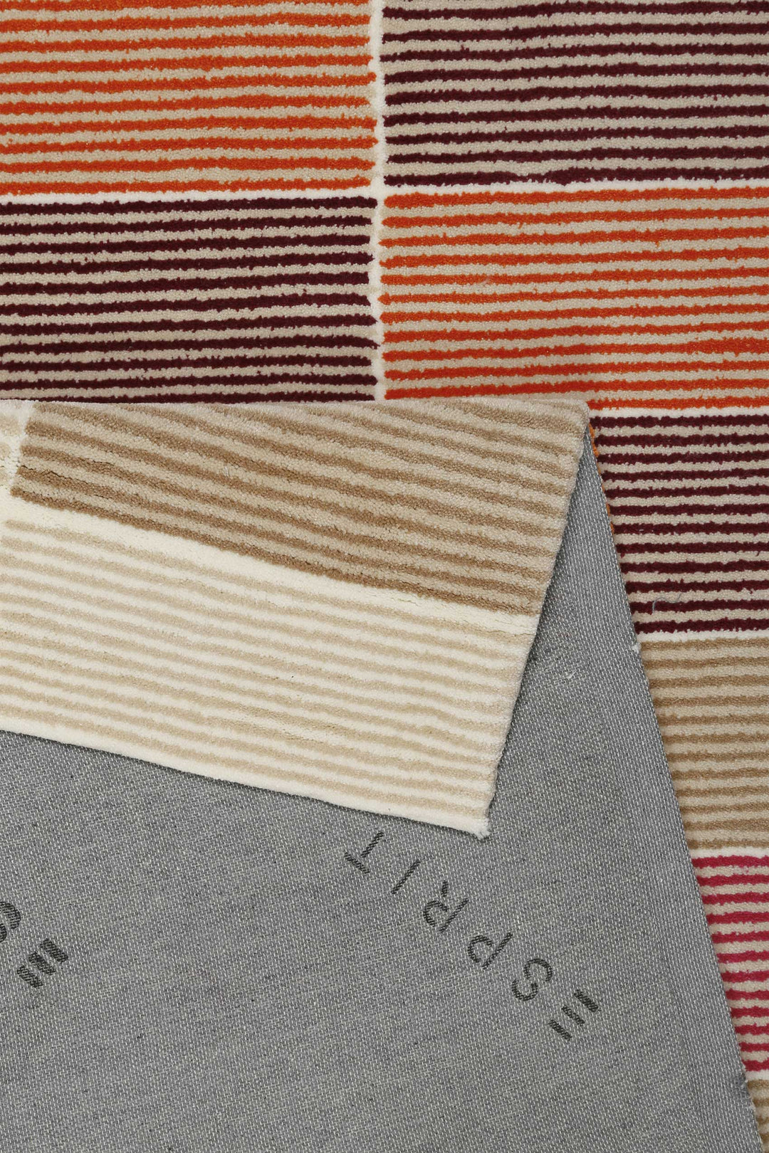 Fida Teppich beere Kurzflor rechteckig