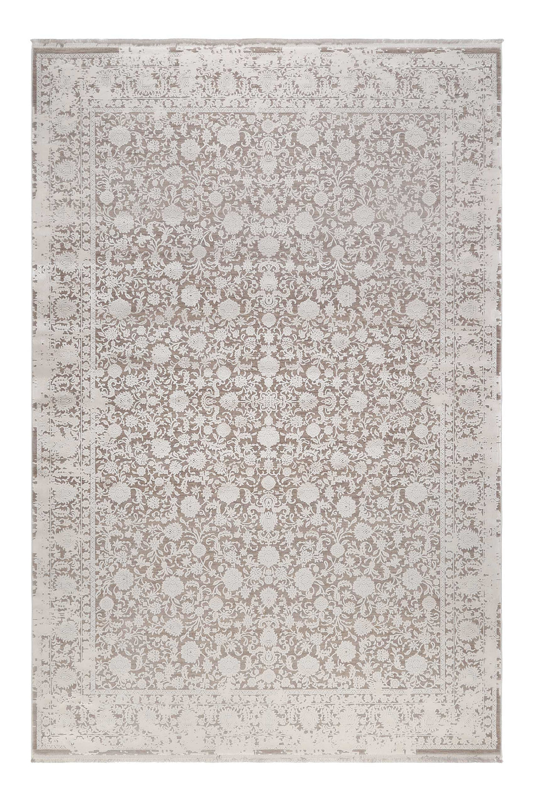 Florida Teppich weiß Kurzflor rechteckig