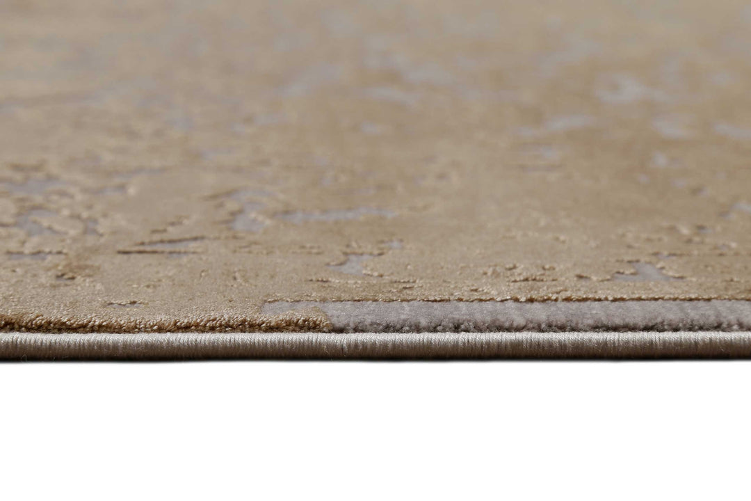 Florida Teppich gold Kurzflor rechteckig