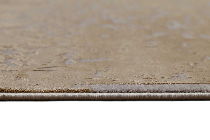 Florida Teppich gold Kurzflor rechteckig