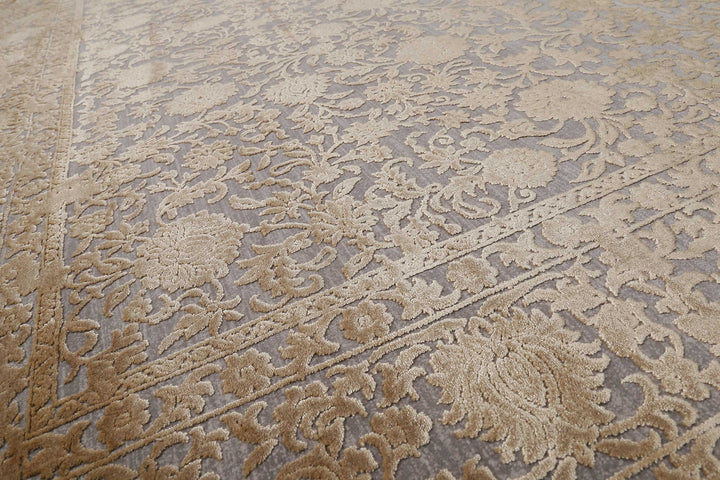 Florida Teppich gold Kurzflor rechteckig