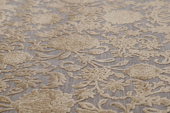 Florida Teppich gold Kurzflor rechteckig