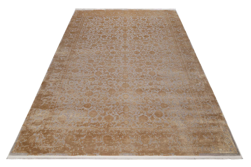 Florida Teppich gold Kurzflor rechteckig