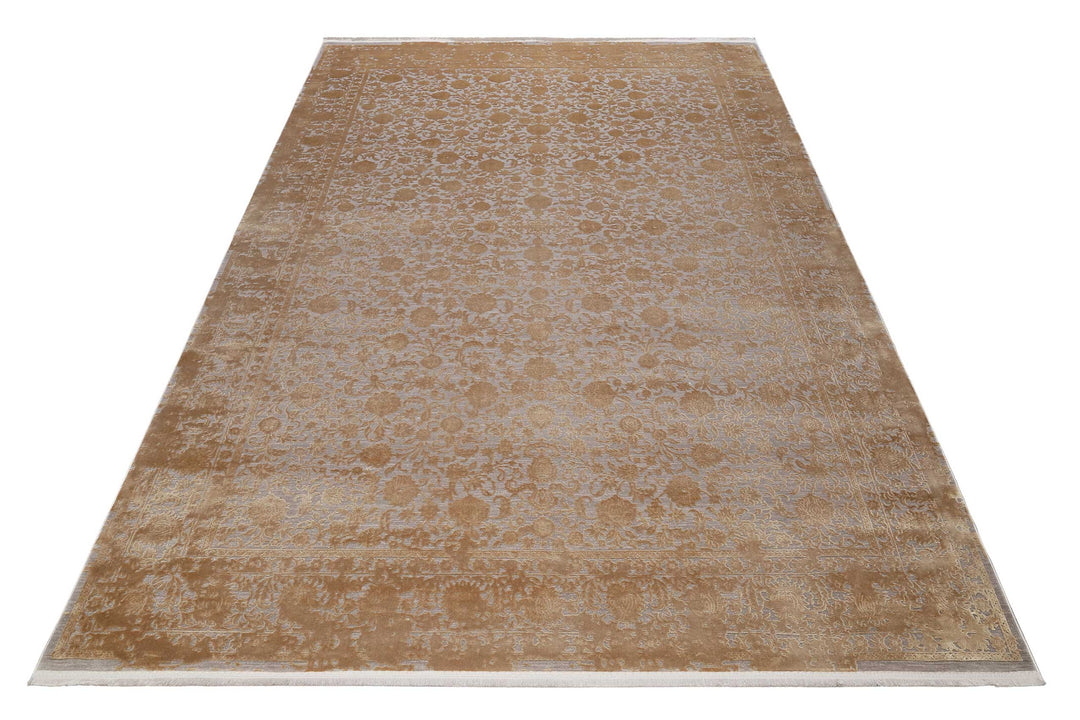 Florida Teppich gold Kurzflor rechteckig