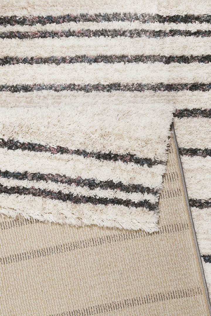 Gesa Teppich creme weiß Hochflor rechteckig