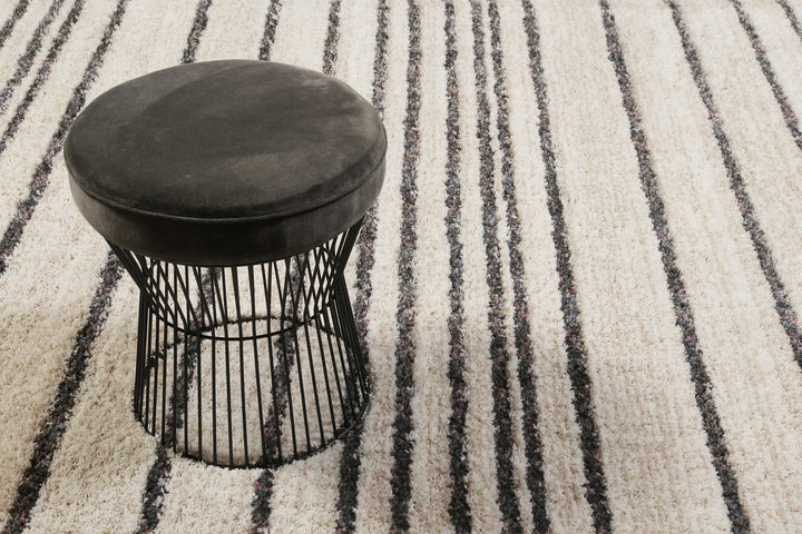 Gesa Teppich creme weiß Hochflor rechteckig