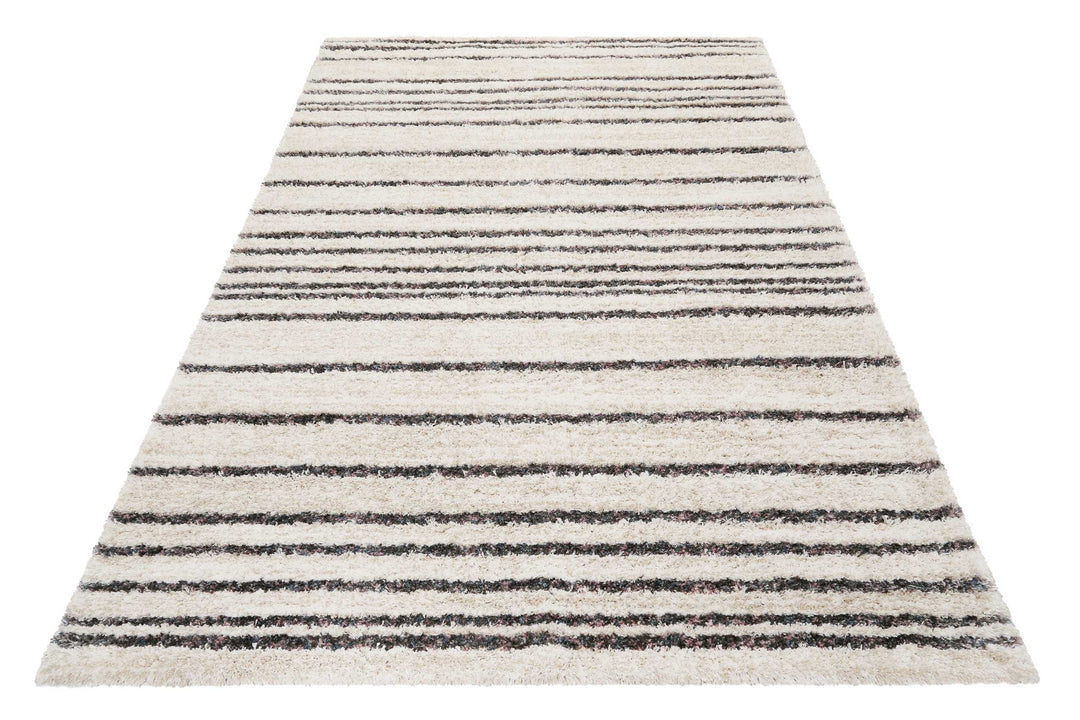 Gesa Teppich creme weiß Hochflor rechteckig