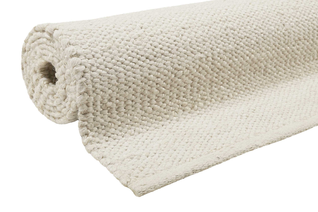 Gobi Teppich creme Kurzflor rechteckig