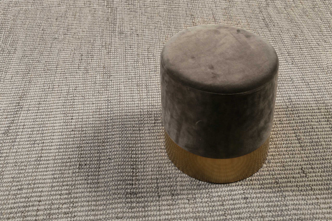 Gobi Teppich grau Kurzflor rechteckig