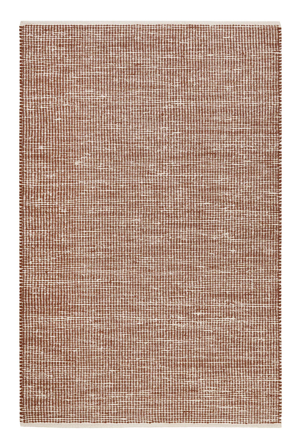 Gobi Teppich rotbraun beige Kurzflor rechteckig