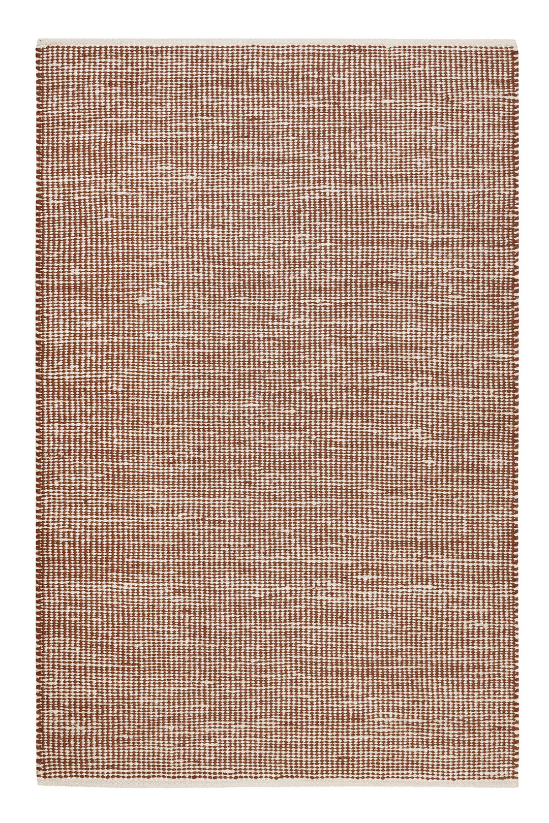 Gobi Teppich rotbraun beige Kurzflor rechteckig