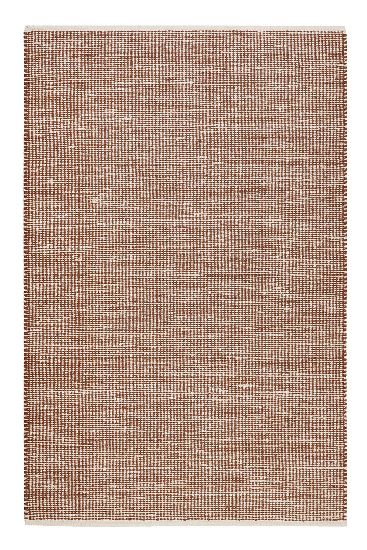 Gobi Teppich rotbraun beige Kurzflor rechteckig