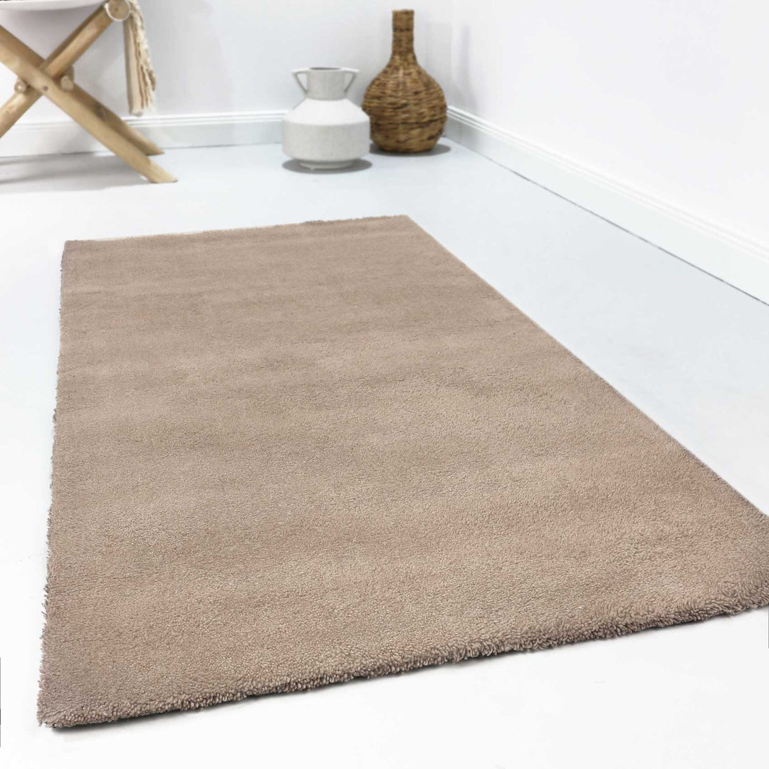 Greenwood Rug Teppich creme beige Kurzflor rechteckig
