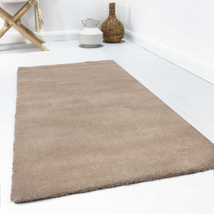 Greenwood Rug Teppich creme beige Kurzflor rechteckig